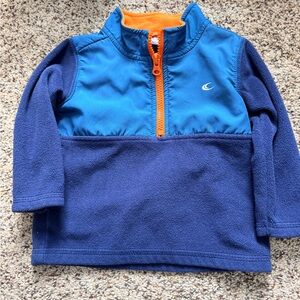 Carter's Blue and Orange Fleece Pullover - 18 Months